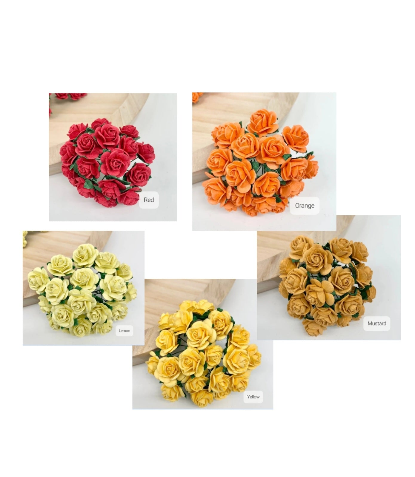 Flower Headbands - Dark