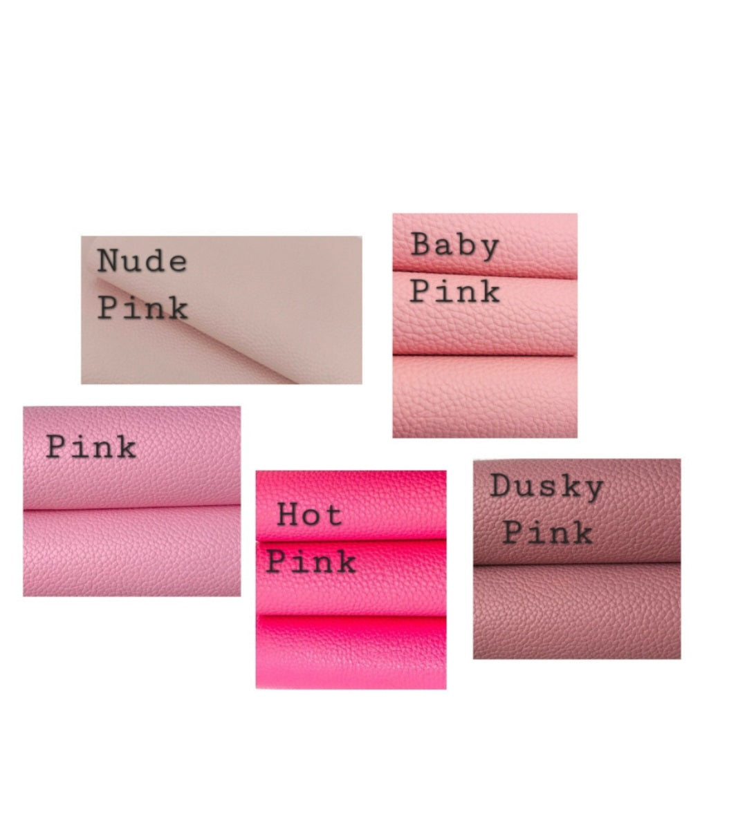 Leatherette Pinch Bows