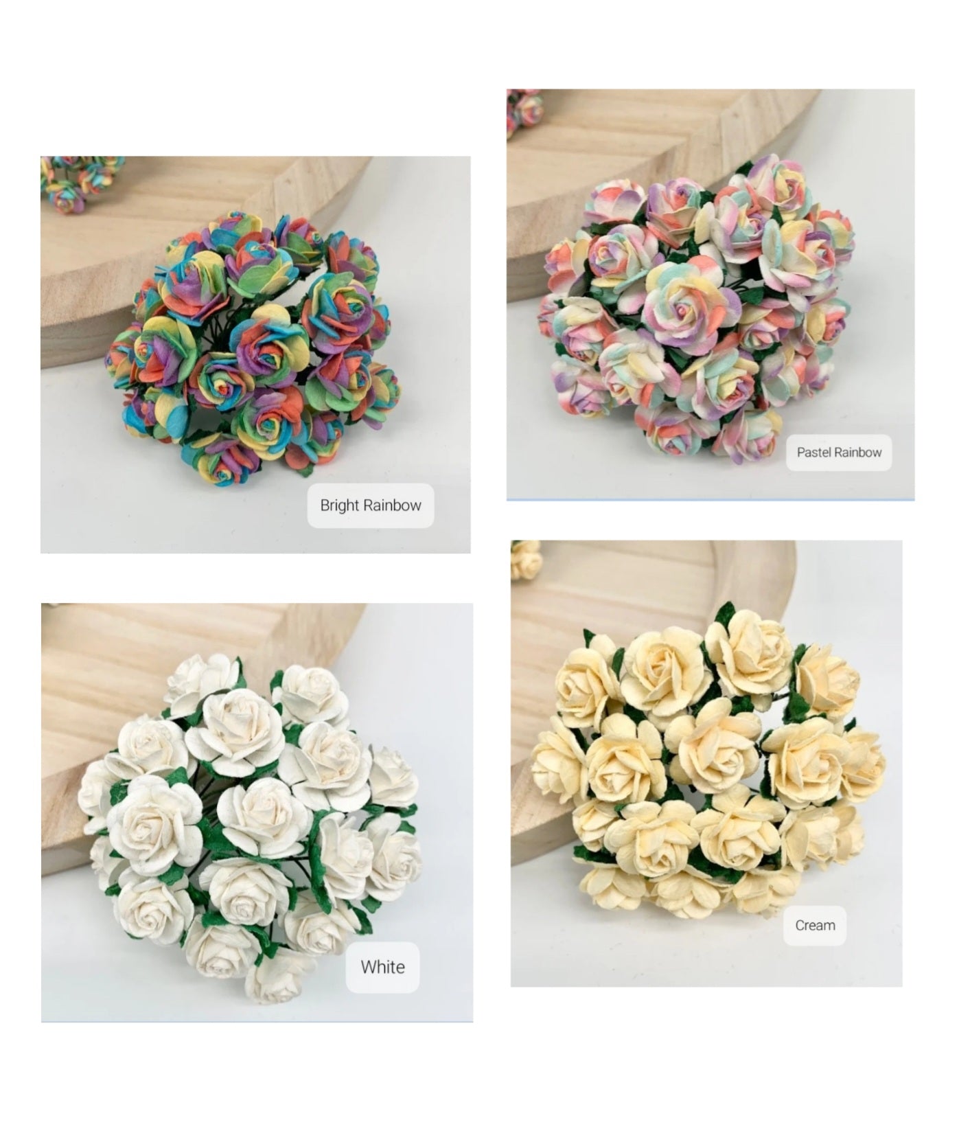 Flower Headbands - Dark