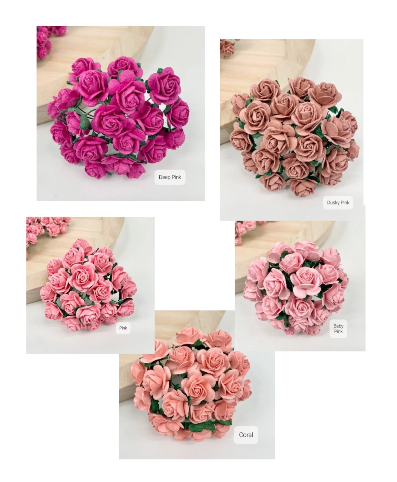 Flower Headbands - Dark