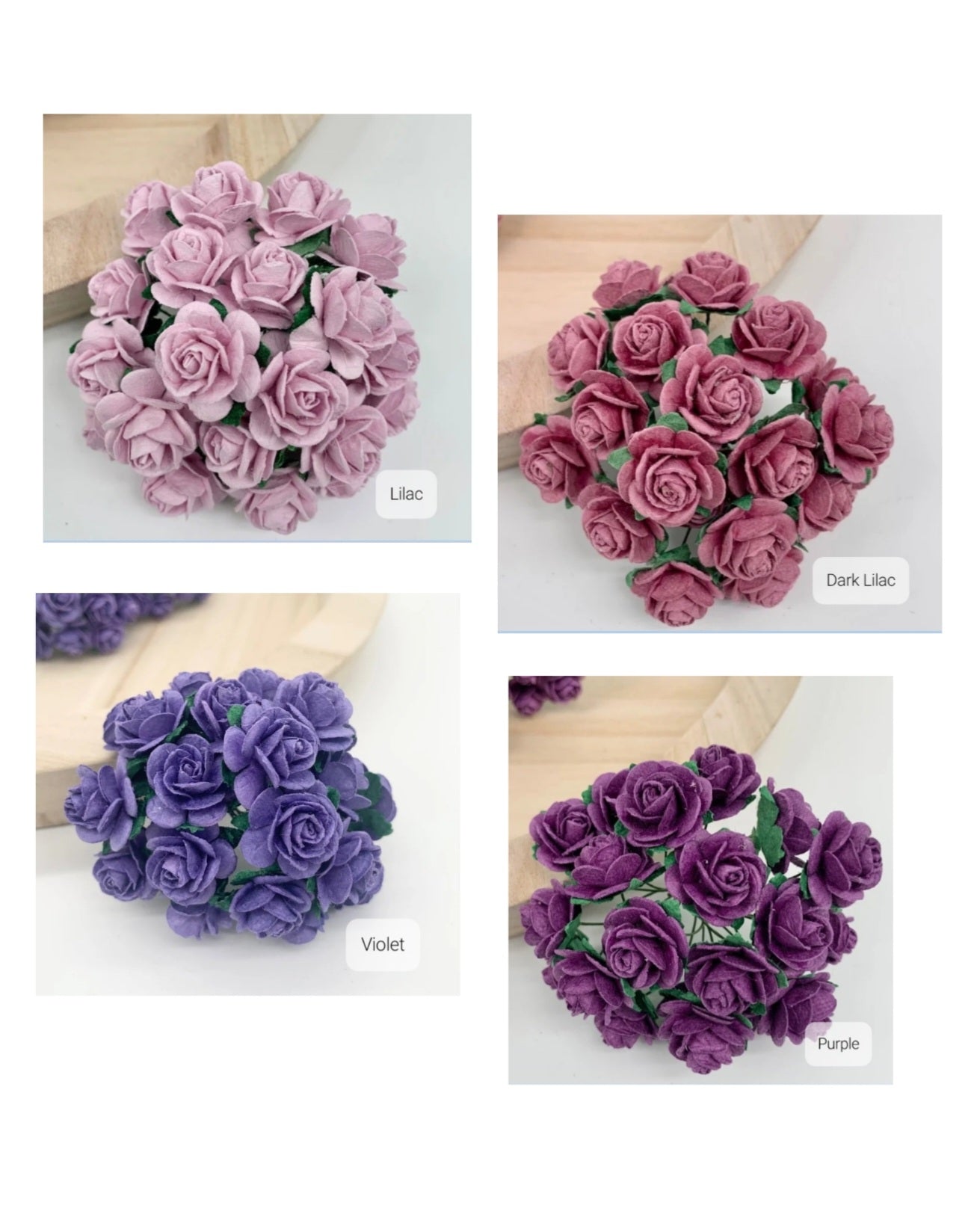 Flower Headbands - Dark