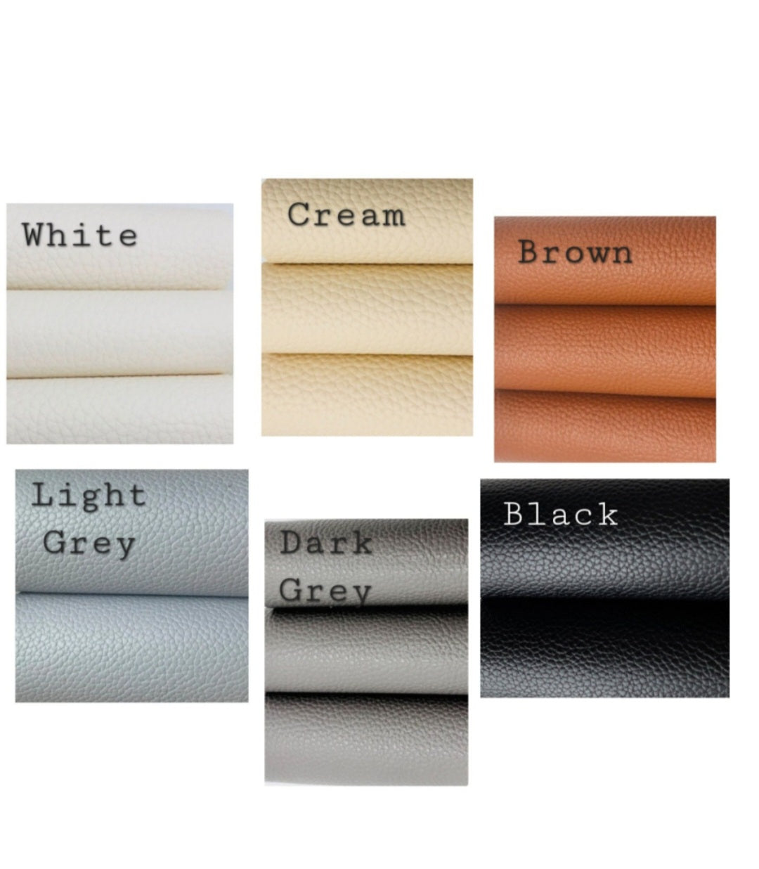 Leatherette Pinch Bows