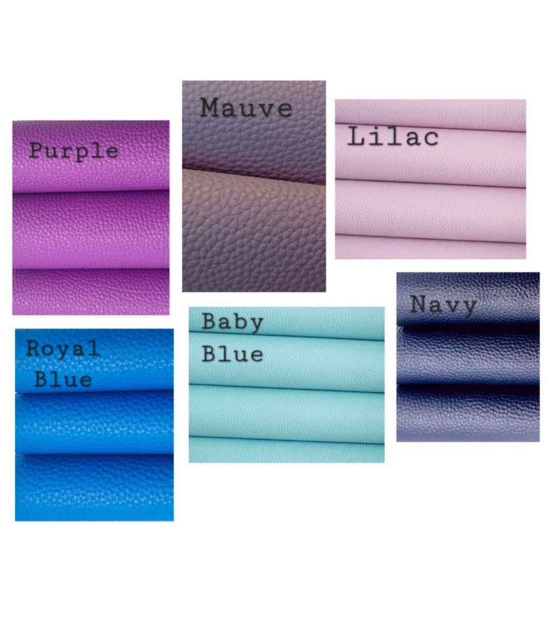 Leatherette Pinch Bows