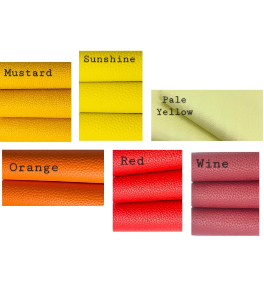 Leatherette Pinch Bows