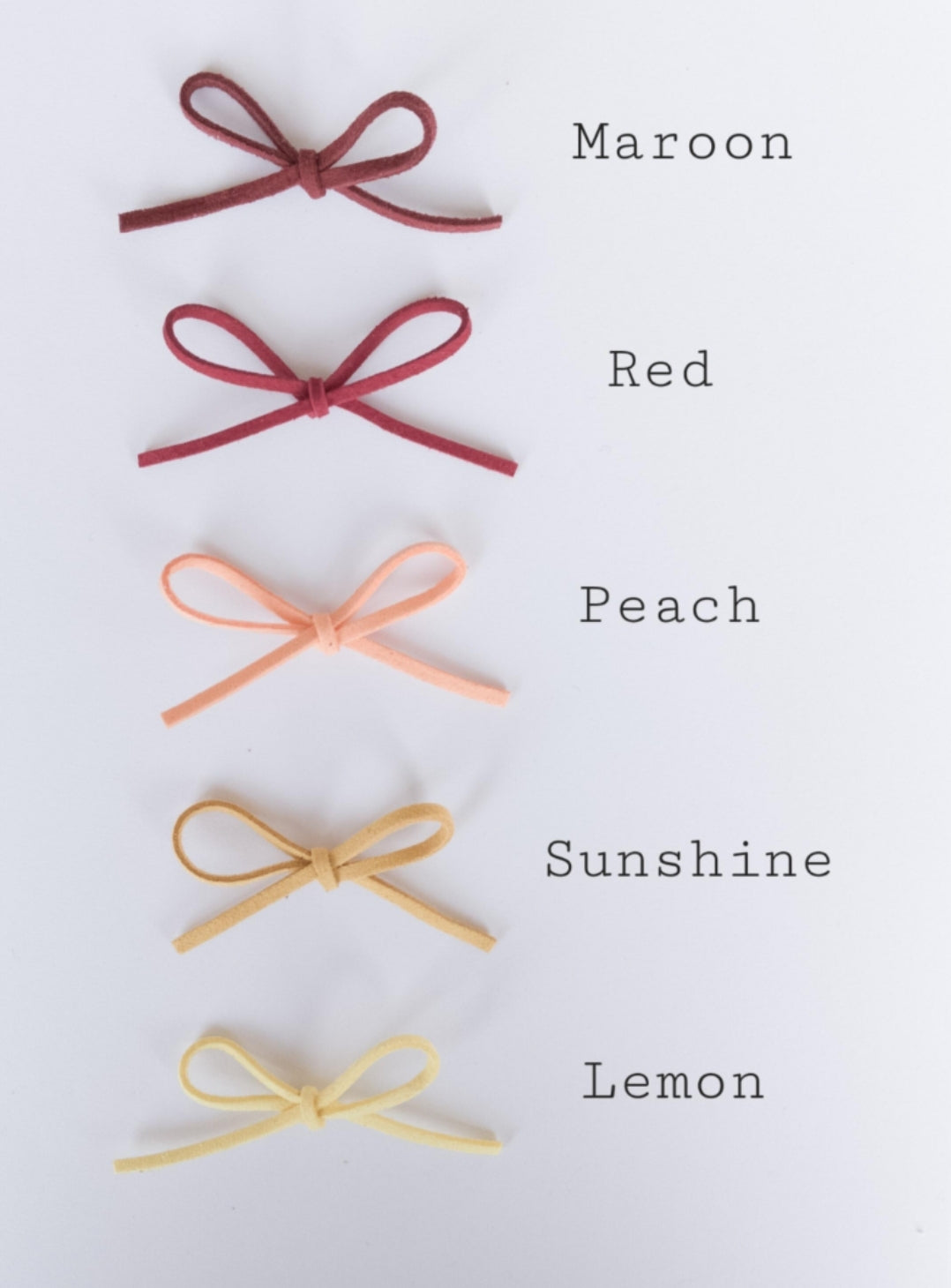 Cord Bow Headbands