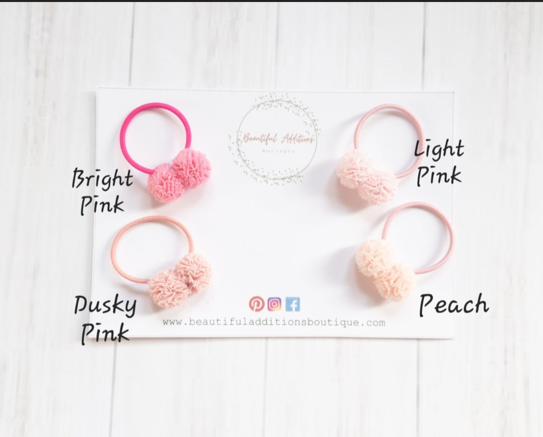 Lace Pom Pom Bobbles