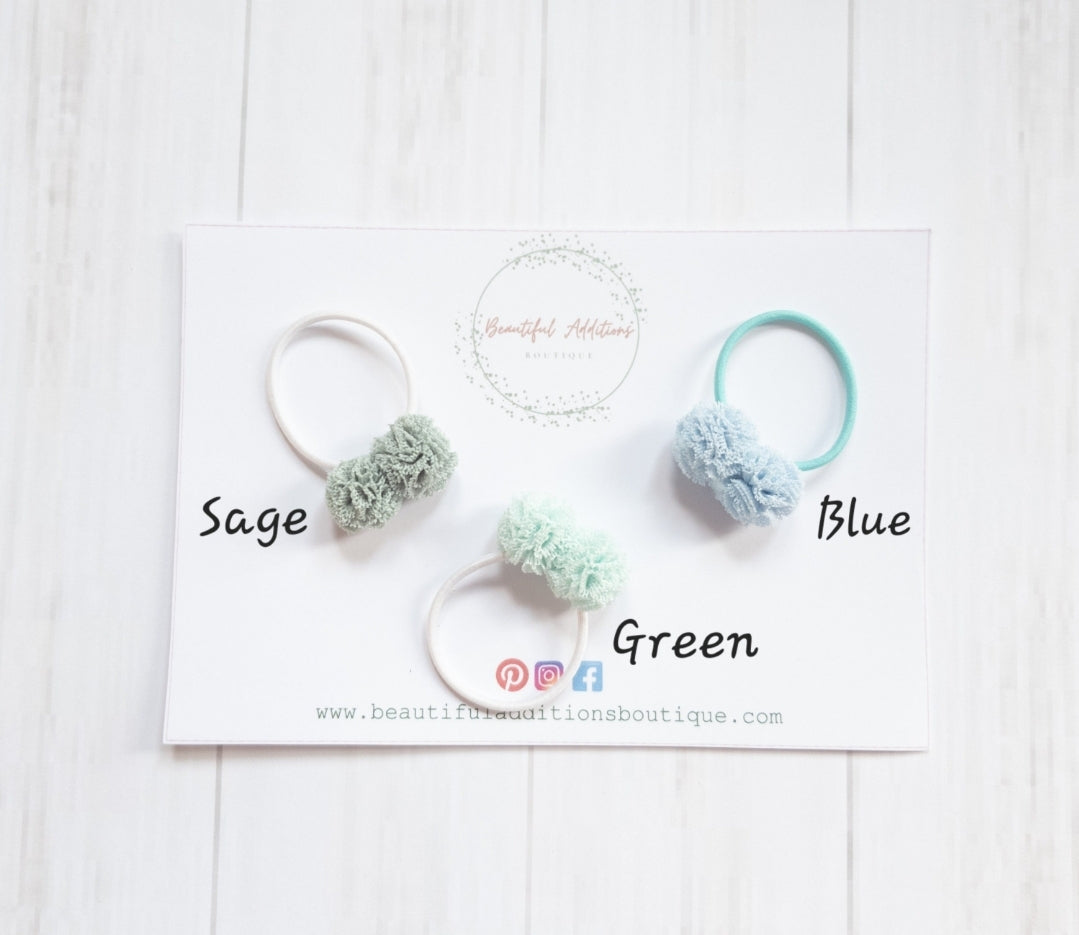 Lace Pom Pom Bobbles