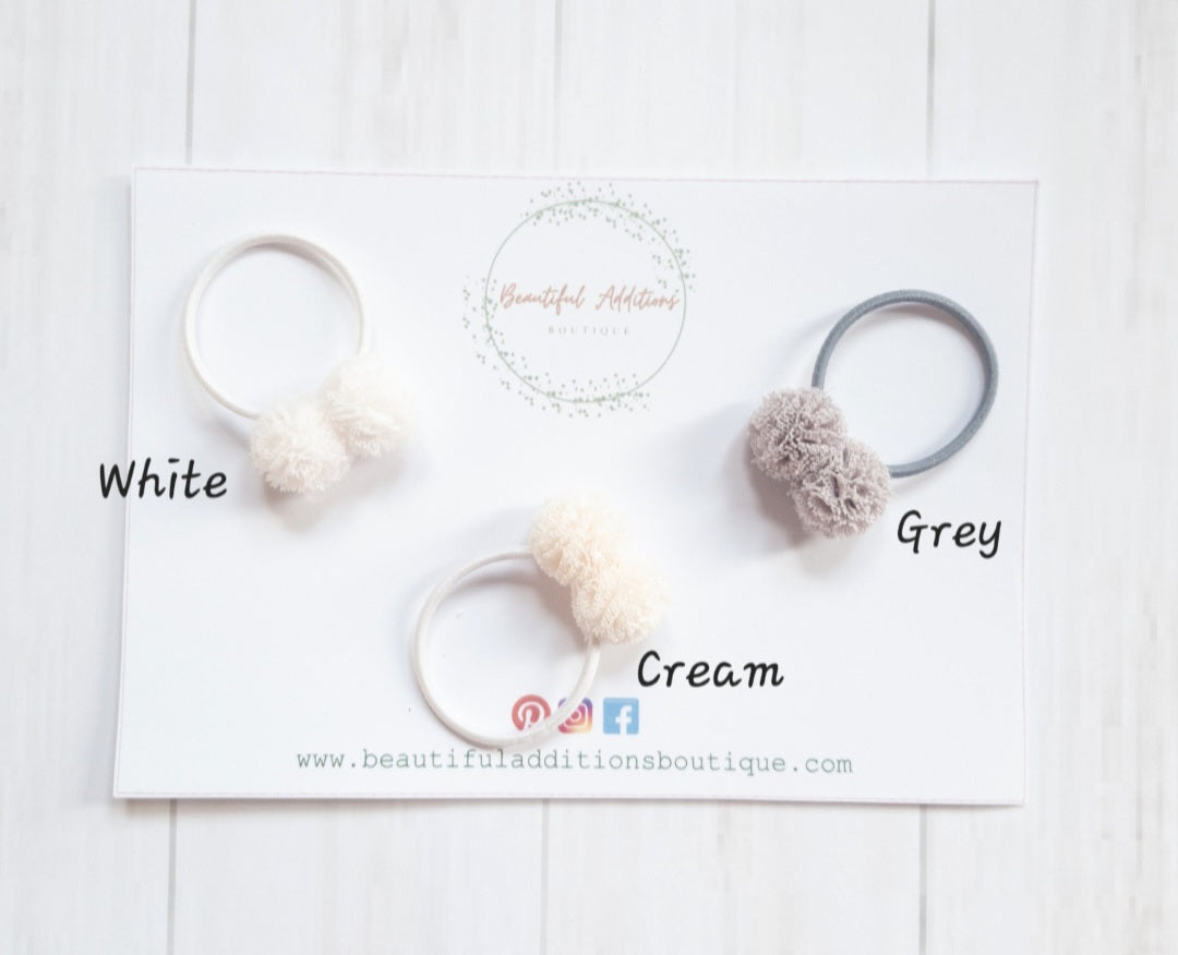 Lace Pom Pom Bobbles