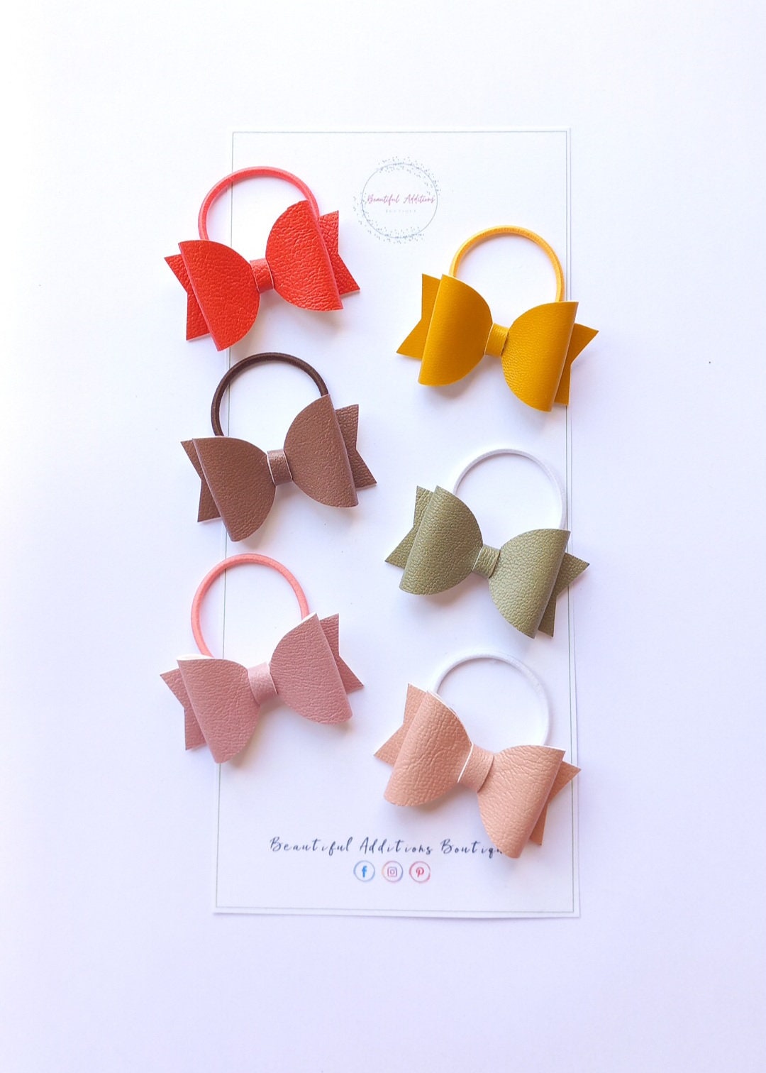 Autumn Toddler Bows.
