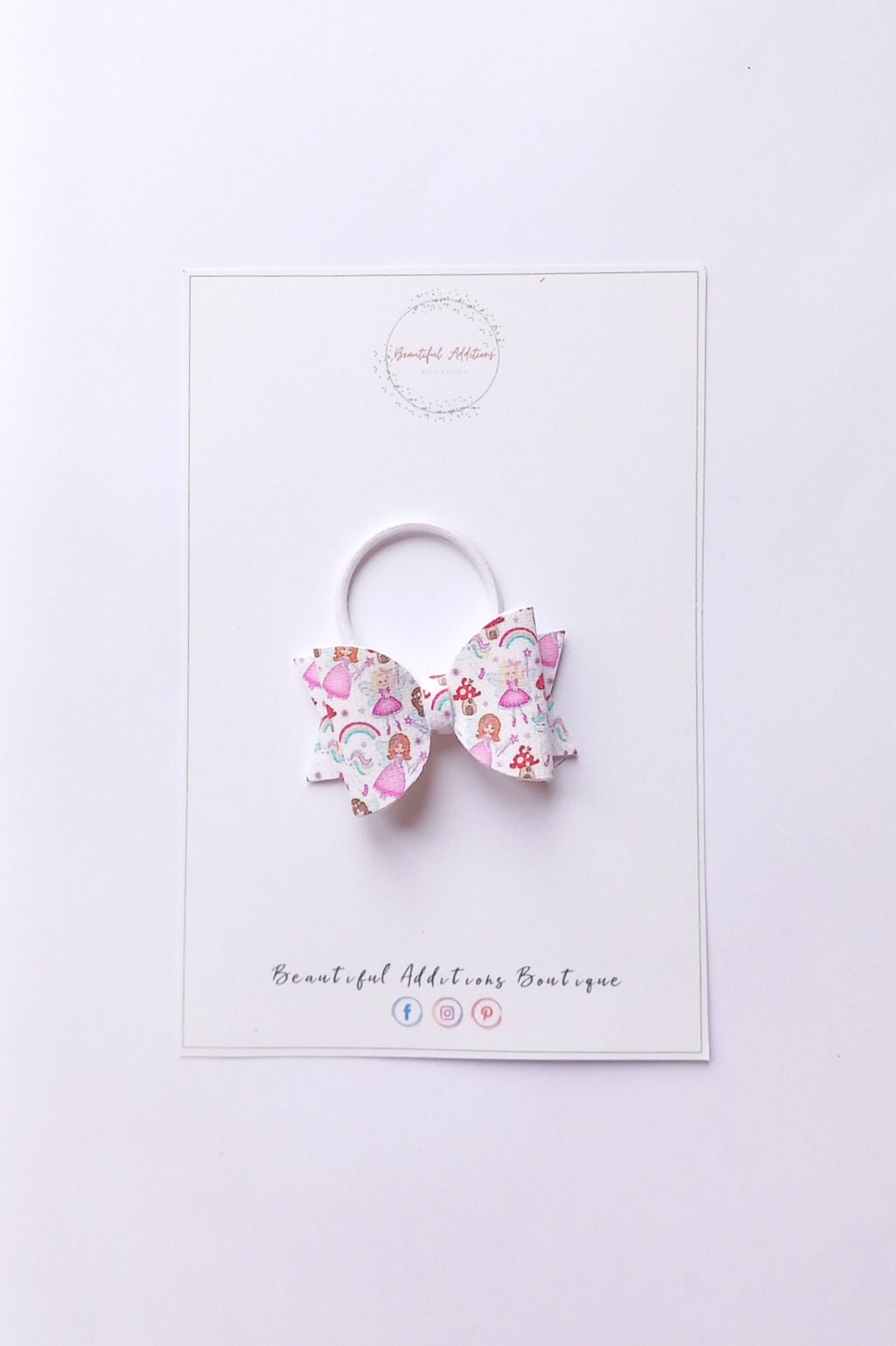 Fairy Bows. Toadstools. Rainbows.