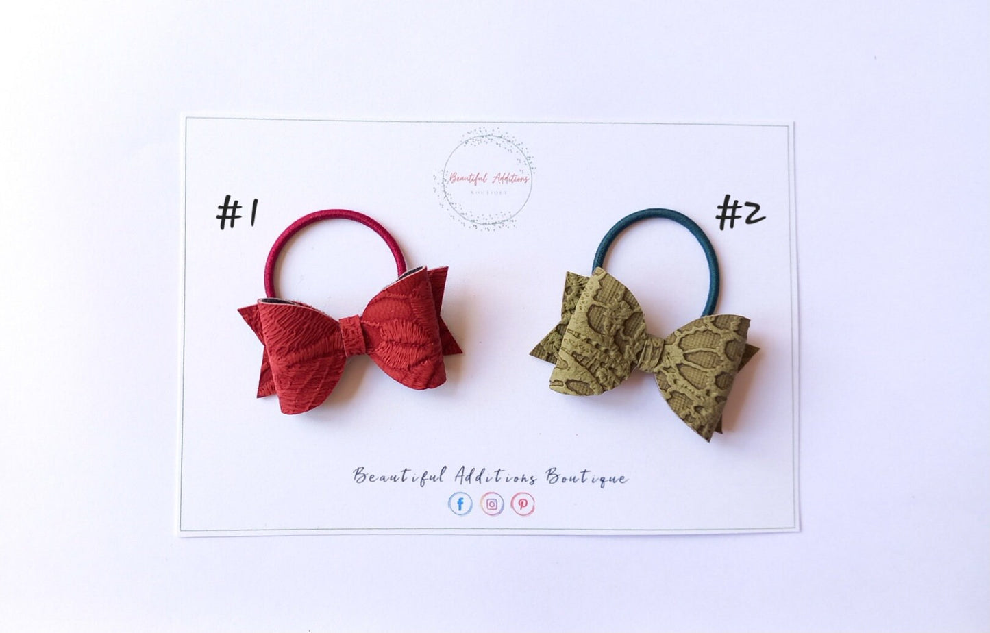 Autumn Toddler Bobbles. Other styles available. Baby bows. More colours available. Hair ties. Tiny hair. Fall.